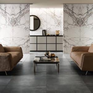 HÜTO Fliesen & Natursteine - Beratung auf höchstem Niveau Thomas Hübner Akademie Fachwissen Familienfreundlich vor dem Megaformat